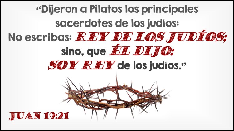 Juan 19.21