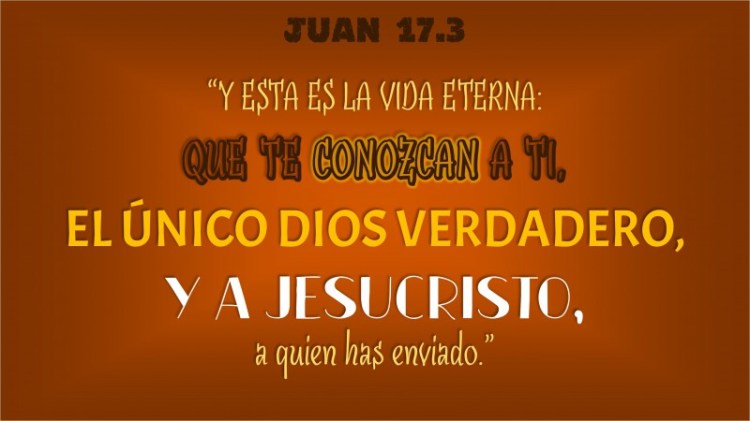 Juan 17.3