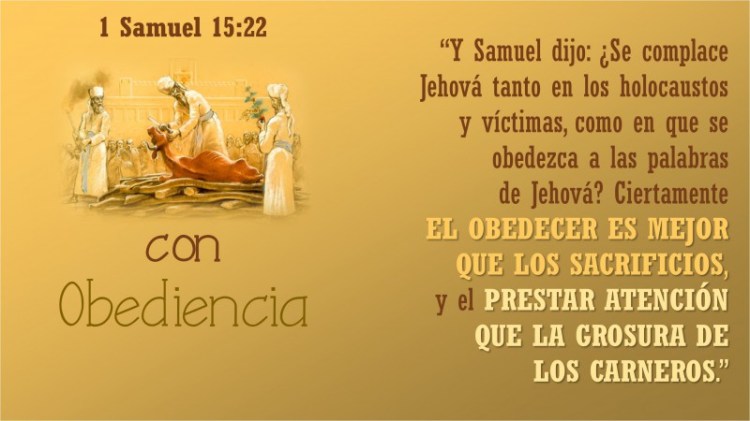 1 Samuel 15.22