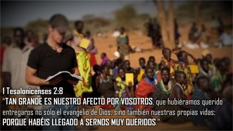 1 Tesalonicenses 2.8