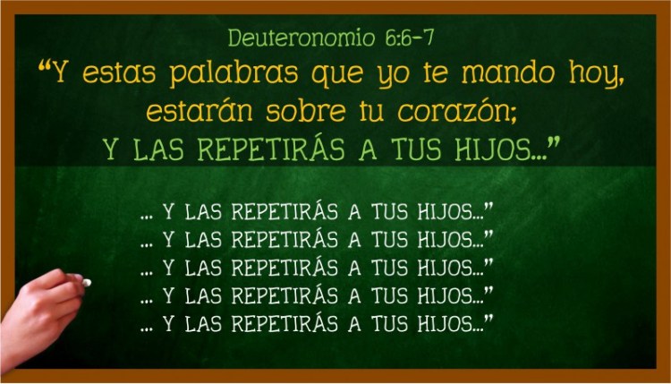 Deuteronomio 6.6-7