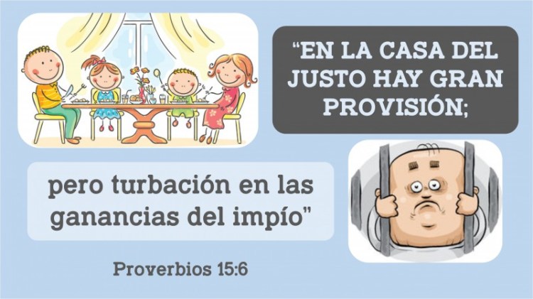 Proverbios 15.6