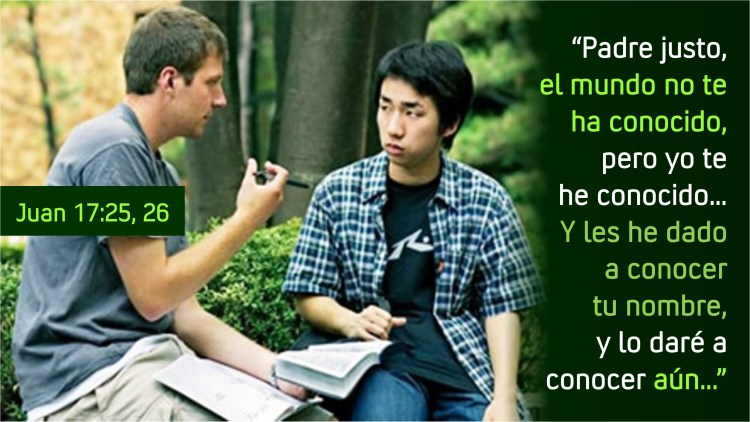 Juan 17.25-26