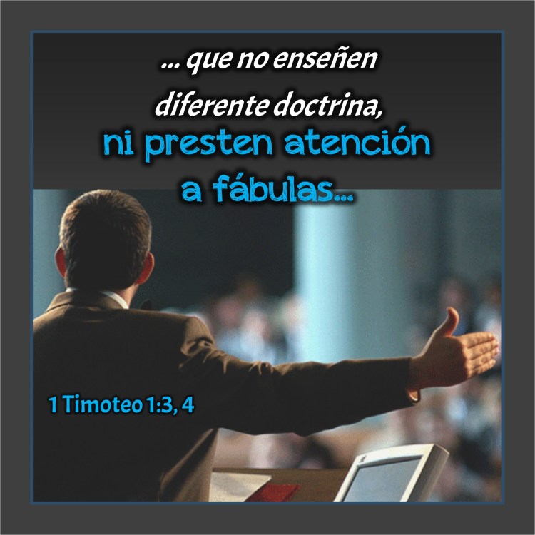 1 Timoteo 1.3, 4 Anexo