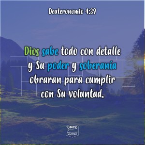 Deuteronomio 4.39 Color