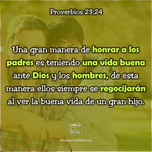 Proverbios 23.24 Color