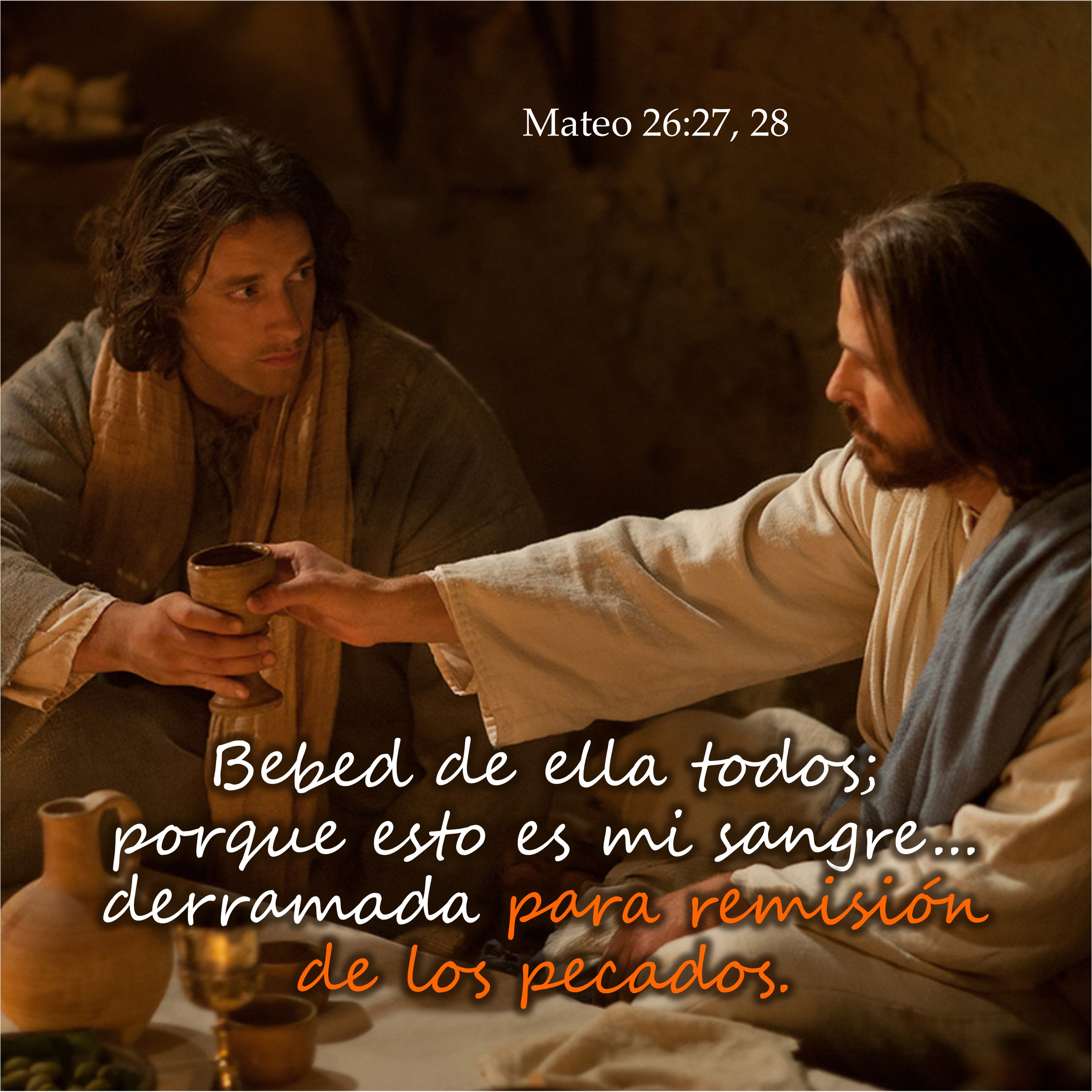 Mateo 26.27, 28 Anexo